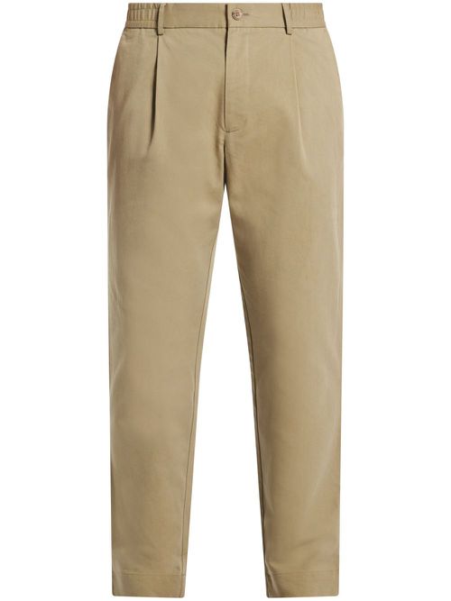 Pleated chinos - Neutrals