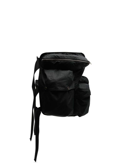 Multi-pocket belt bag - Black
