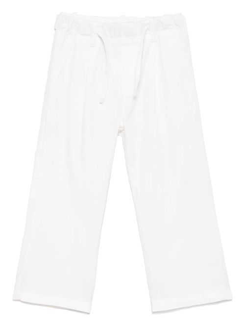 Paolo Pecora Pantaloni beige con coulisse da bambino PP3851