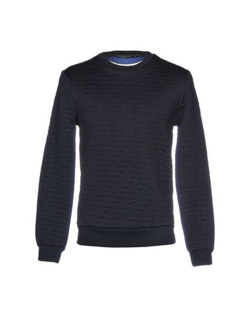 Brian Dales Man Sweatshirt Midnight blue Size M Cotton