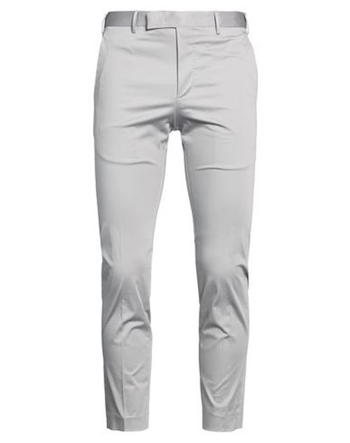 Man Pants Light grey Size 32 Cotton, Elastane