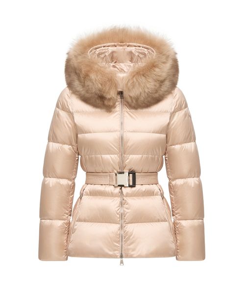 Cupidones Shearling-Trimmed Short Down Jacket