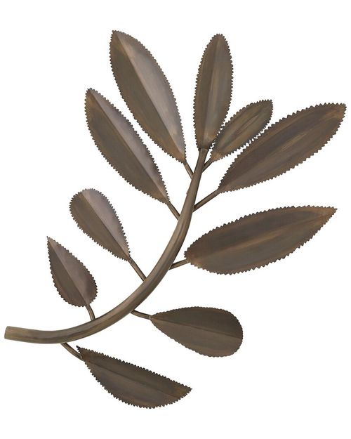Set of 2 Olive Branch Wall Art Pieces