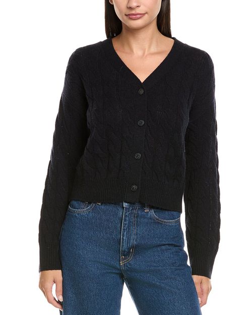 Wool & Cashmere-Blend Cardigan