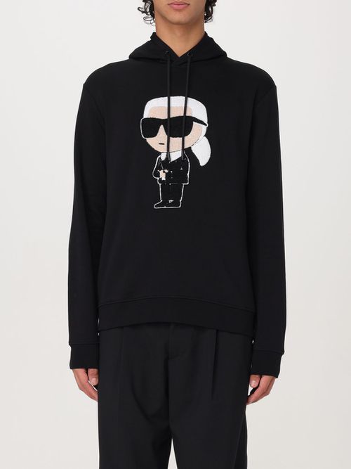 Sweatshirt Men color Black