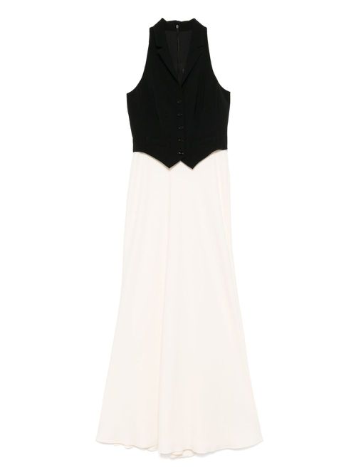 Lauren Ralph Lauren layered maxi dress - White