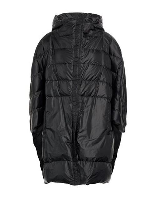 Woman Puffer Black Size 12 Polyester