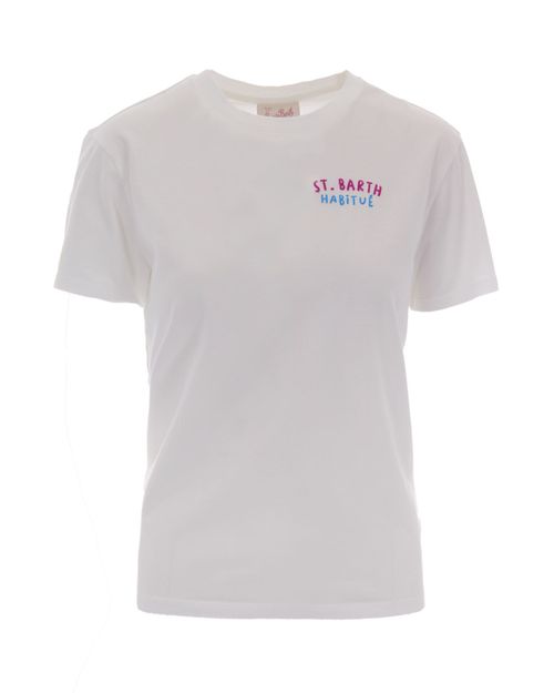 White Graphic Crew Neck T-Shirt