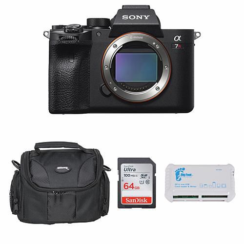 Alpha a7R IV Mirrorless Digital Camera Body Only Bundle