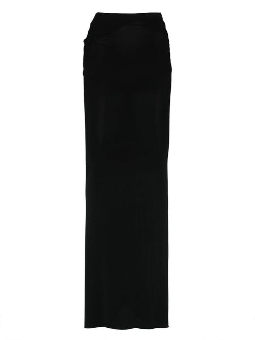 Rick Owens Lilies Kairo maxi skirt - Black