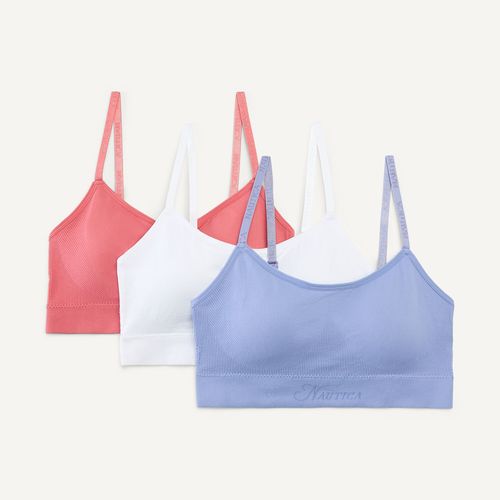 Seamless Lounge Bra, 3-Pack