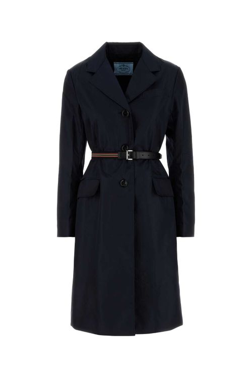 Re-Nylon Trench Coat — Navy