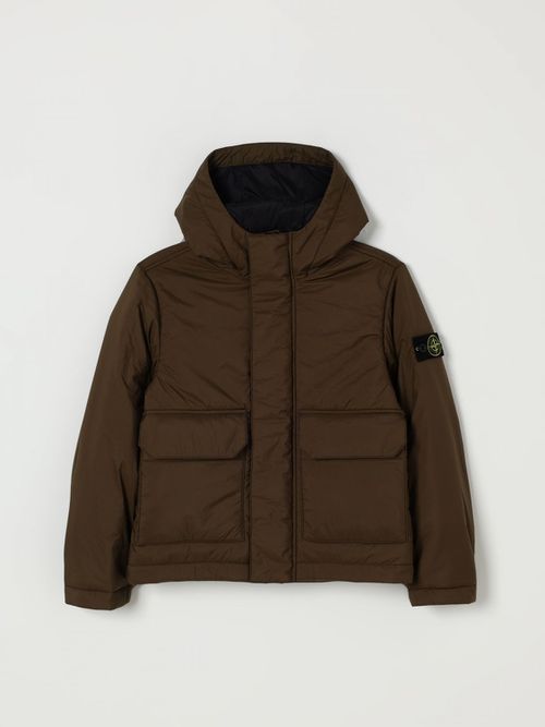 Coat Kids color Green