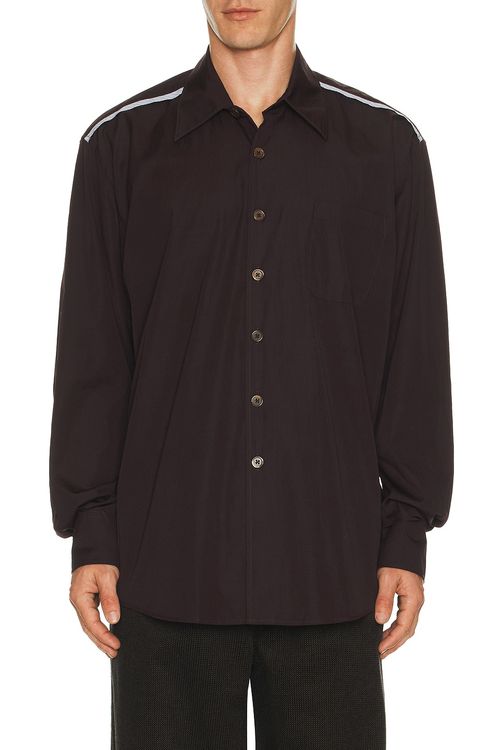 Our Legacy Above Shirt in Chocolate
