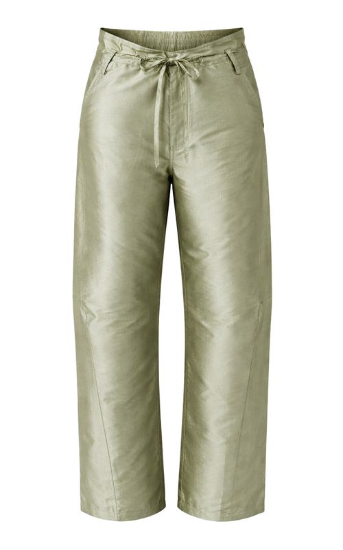 Techno Taffeta Barrel Pants - Moda Operandi