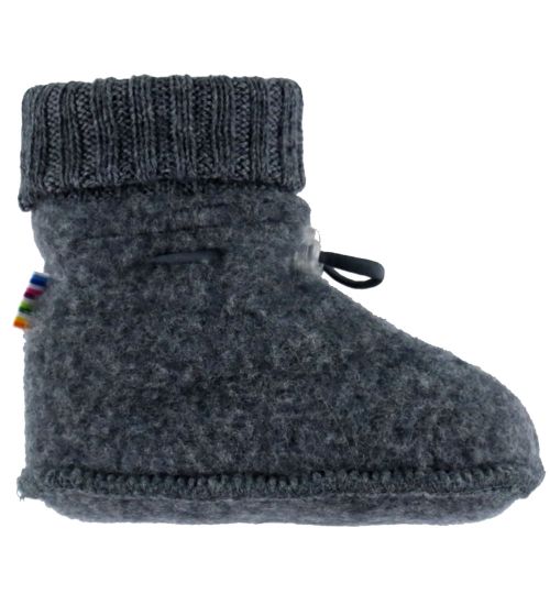 Joha Booties - Baby Wool - Charcoal grey - Joha - 90 - Bootie