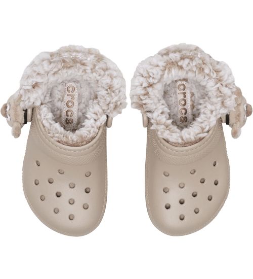 Crocs Slippers w. Lining - Classic+ - Bear Plush - Dulcé - Crocs - 23/24 - Slipper