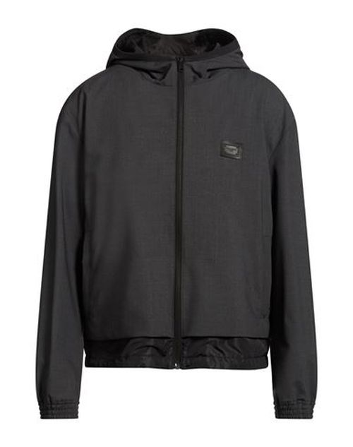 Man Jacket Charcoal Size 38 Wool, Polyester, Polyamide, Elastane