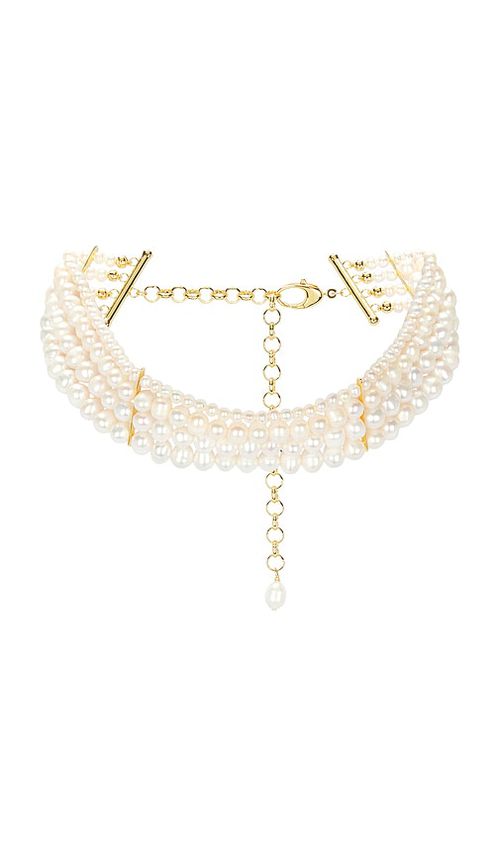 Eliou Camille Necklace in Ivory