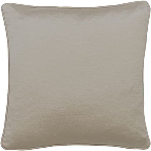 Columbus Stone, Sustainable Feather, Cushion, 55cm x 55cm - Andrew Martin Satin Plain
