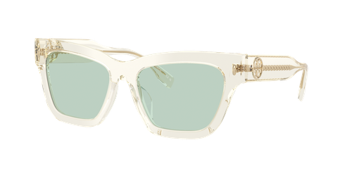 Tory Burch Woman Sunglass TY7208U -  Frame color: Black Marble, Lens color: Light Grey Gradient Dark Grey