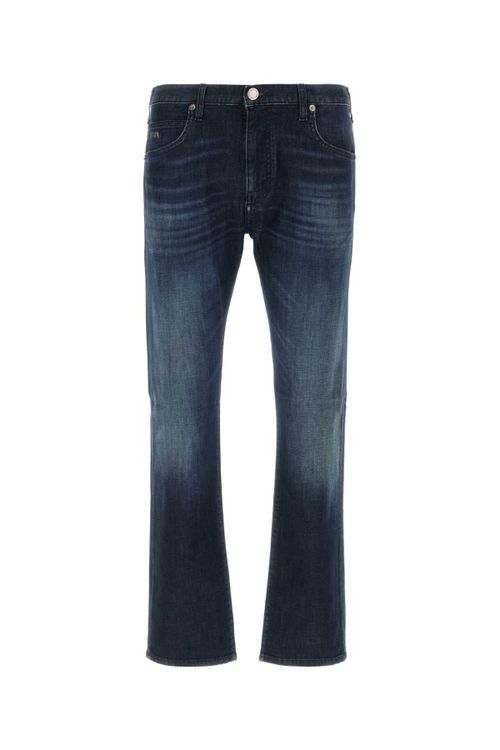 Stretch Denim Jeans — Navy