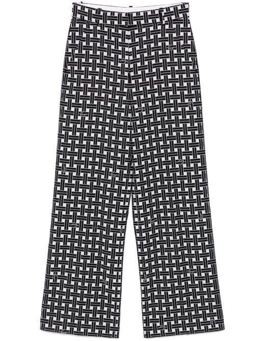 Weave trousers - White