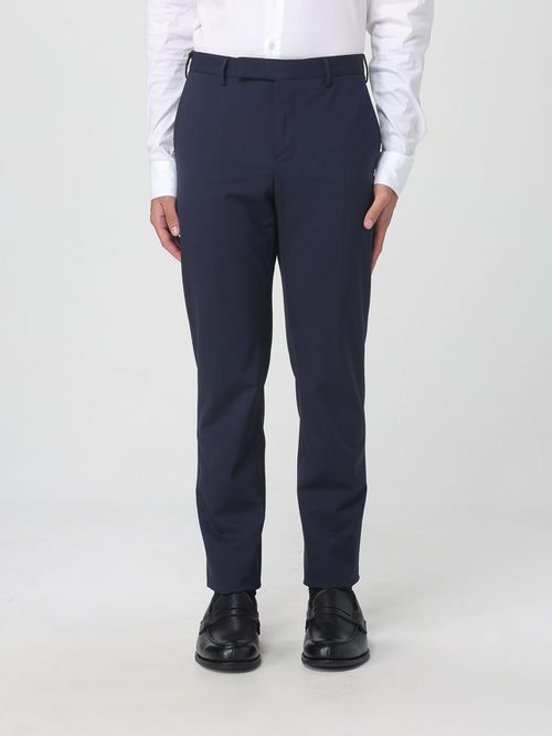Pants Men color Blue