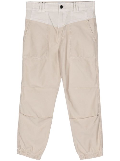 Agni cotton trousers - Neutrals