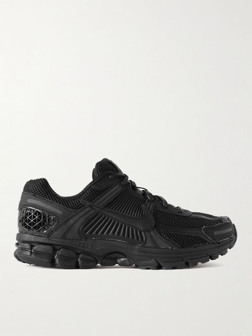 Men - Zoom Vomero 5 Leather and Rubber-Trimmed Mesh Sneakers