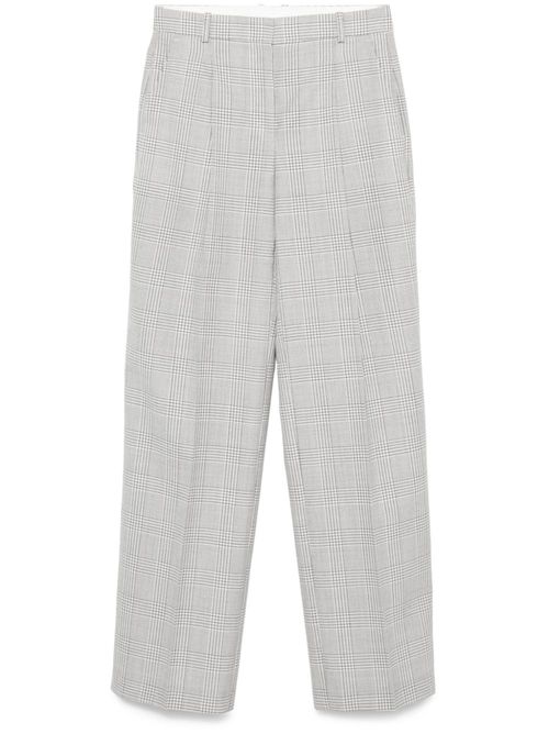 Prince Of Wales-check trousers - Grey
