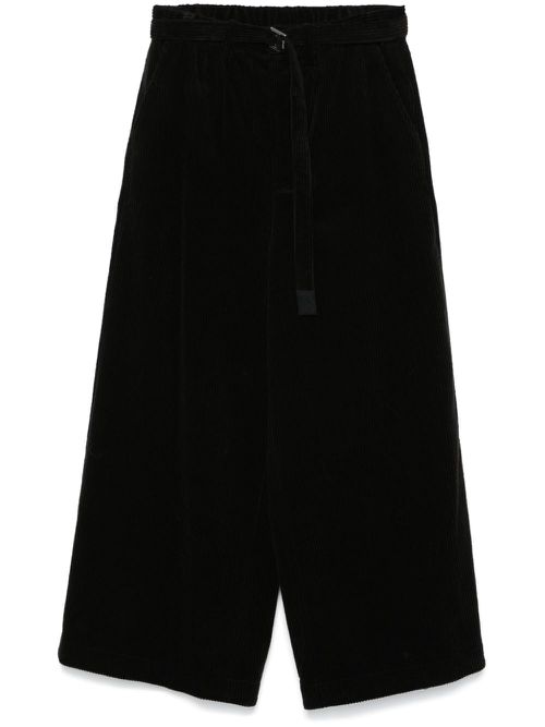 Corduroy trousers - Black