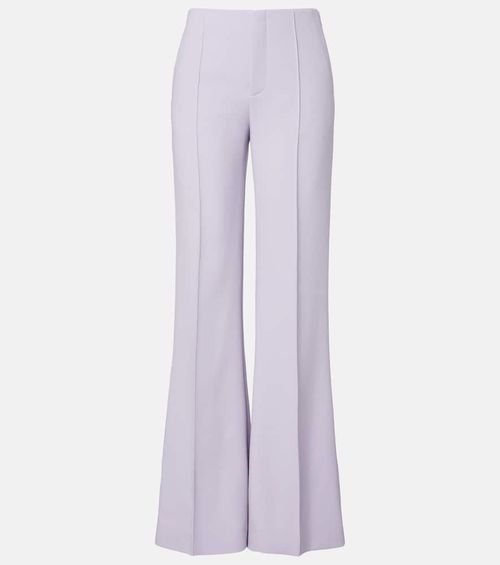 Chloé High-rise virgin wool wide-leg pants