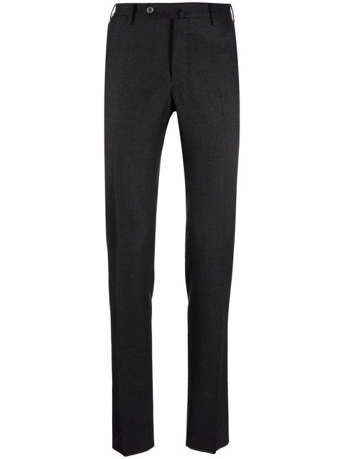 Slim-fit tailored trousers - Grey