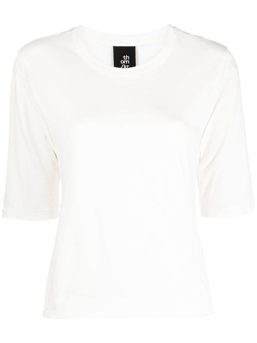 Half-sleeves cotton T-Shirt - White