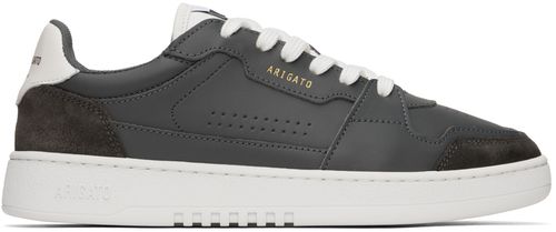 Gray Dice low-top sneakers