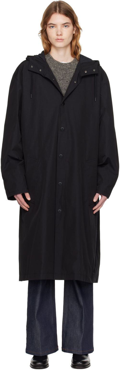 Black Long Parka