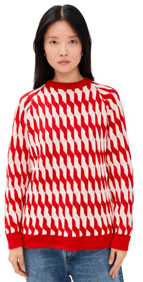 Colorful Knit Sweater Colorful