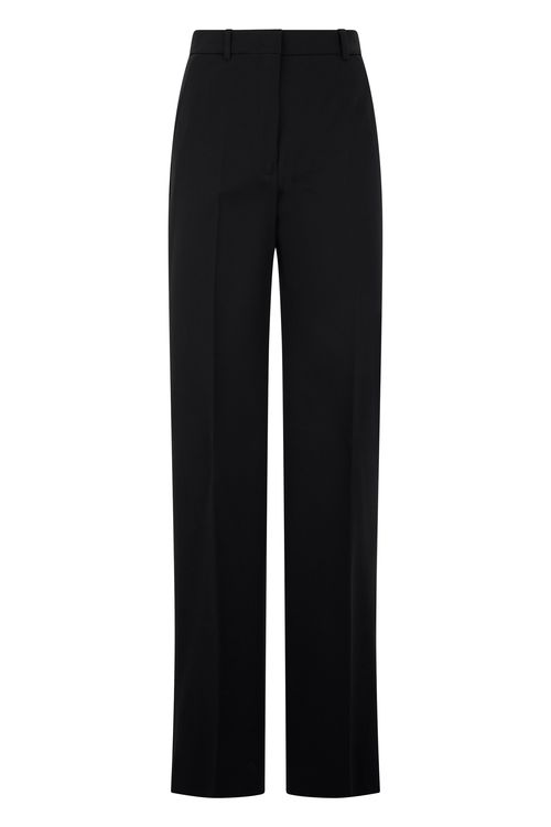 High-Waist Loose-Fit Long Pants