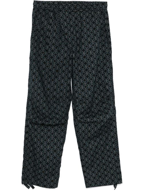 Wagara Asym trousers - Blue