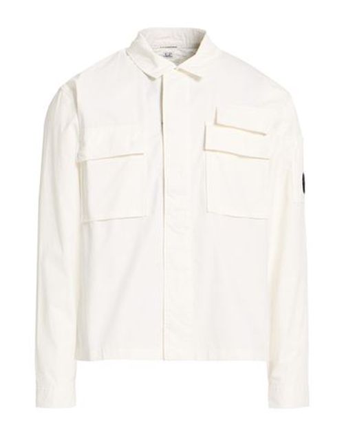 C. p. Company Man Shirt Off white Size S Cotton
