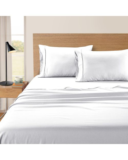 500 Thread Count Tencel Cooling Cotton Sheet Set - Navy