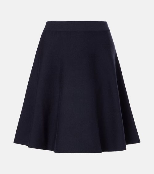 Ubalda virgin wool miniskirt