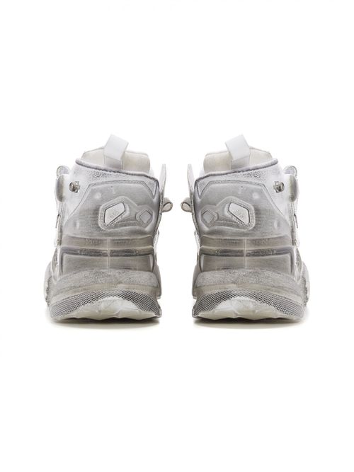 X Reebok Genetically Modified Pump Sneakers White