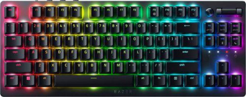 DeathStalker V2 Pro TKL Wireless Optical Linear Switch Gaming Keyboard with Low-Profile Design - Black