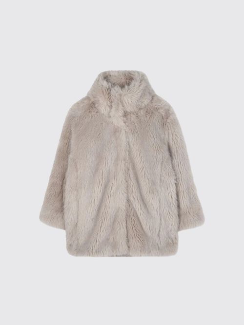 Coat CHLOÉ Kids color Grey