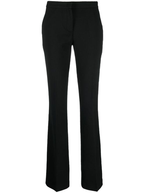 Tailored high-waist trousers - Black