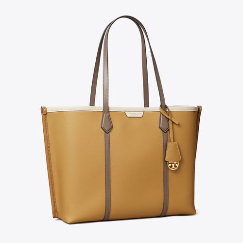 Perry Color-Block Triple Compartment Tote