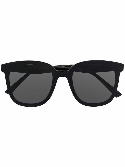 Wayfarer-frame sunglasses - Black