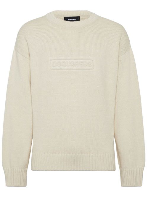 Cotton sweater - White
